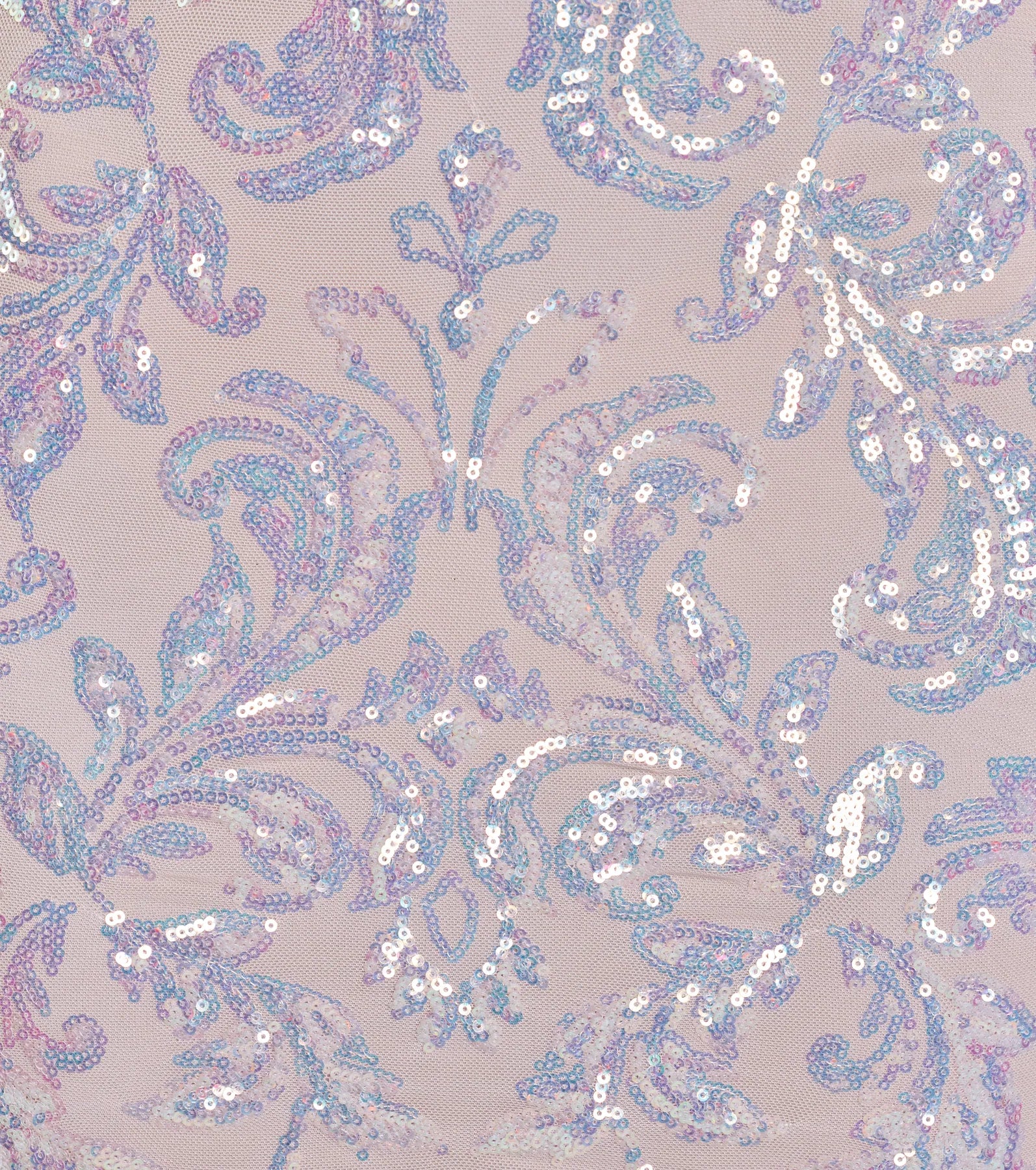 Ethereal Beauty Iridescent Sequin Mini Dress