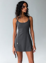 Ambition Activewear Romper Grey
