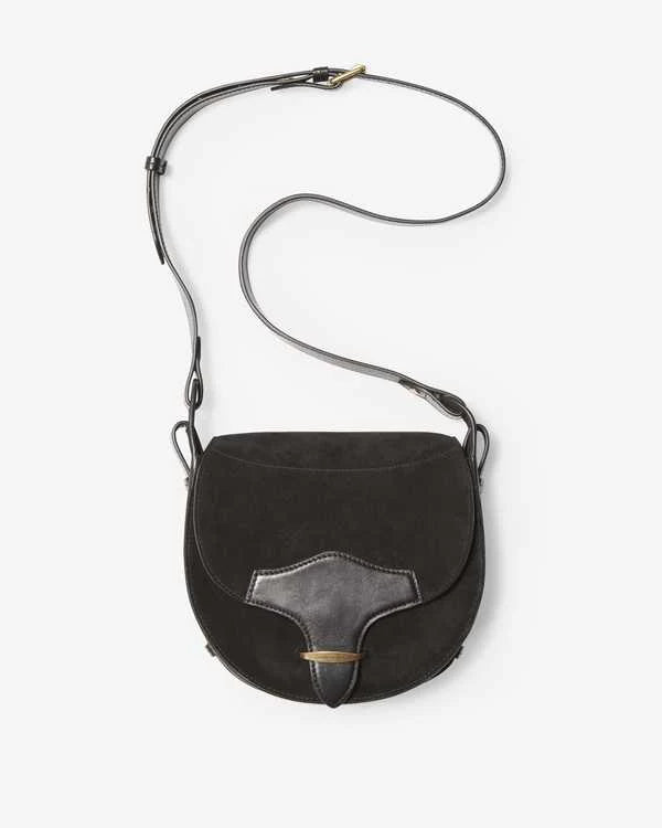botsy small suede satchel bag