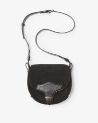 botsy small suede satchel bag