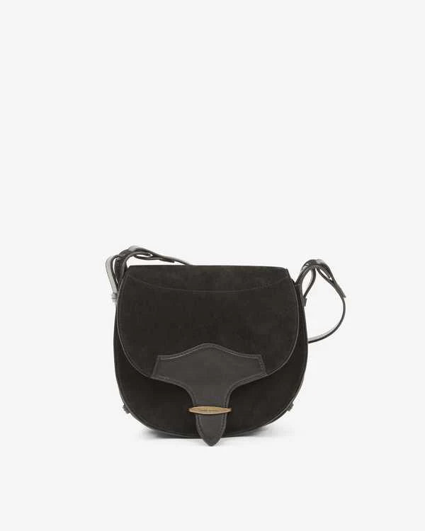 botsy small suede satchel bag