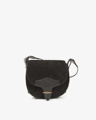 botsy small suede satchel bag